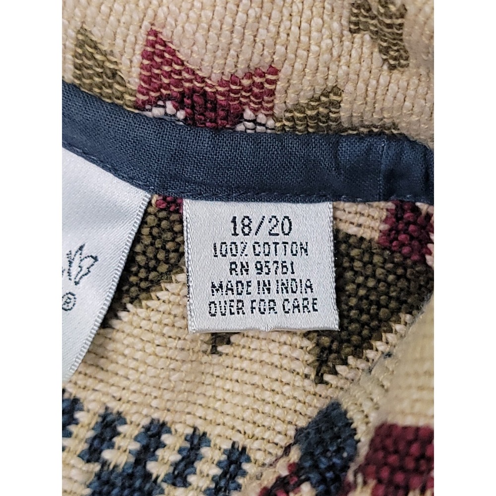 Vintage Fashion Bug Womens Jacket Tapestry Size 18/20 Aztec Southwestern Coat - Picture 5 of 9